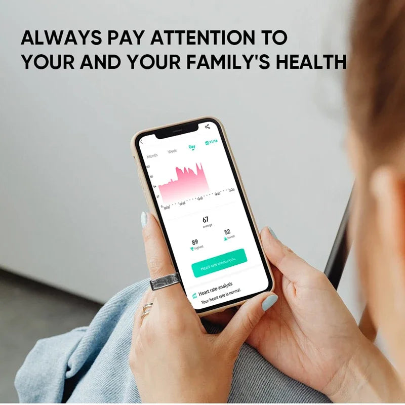 Smart Ring Health Tracker – Sleep Monitor, Heart Rate & Fitness Ring 