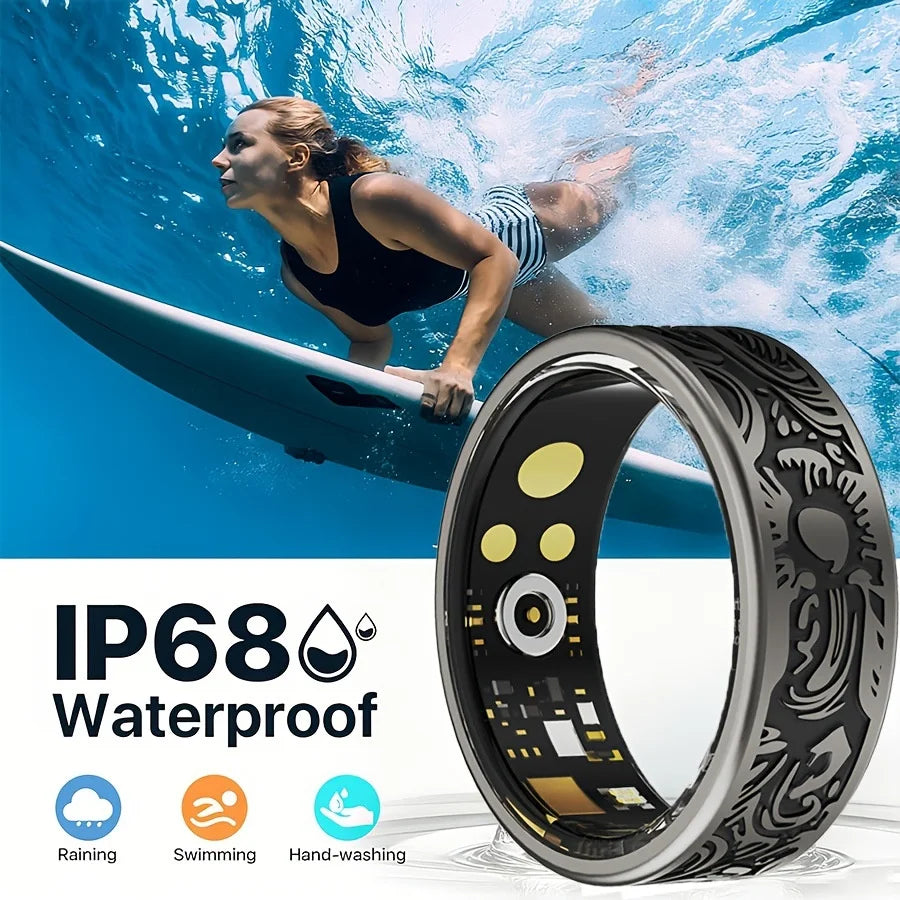 Smart Ring Health Tracker – Sleep Monitor, Heart Rate & Fitness Ring 