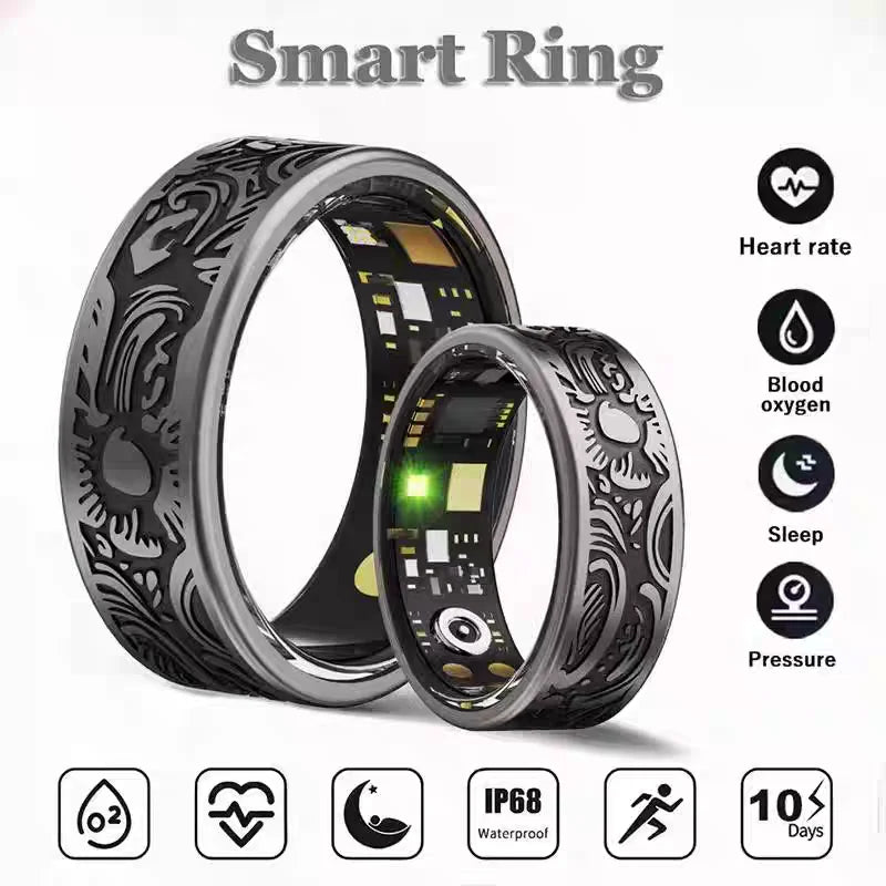 Smart Ring Health Tracker – Sleep Monitor, Heart Rate & Fitness Ring 