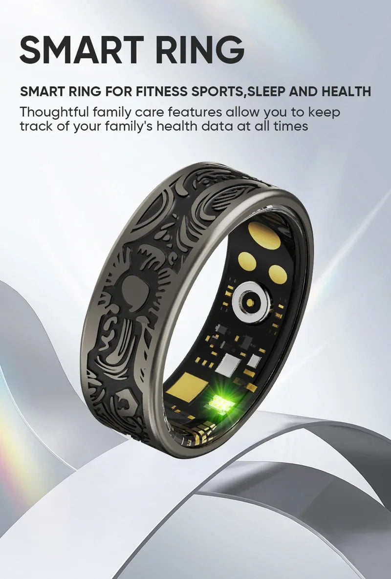 Smart Ring Health Tracker – Sleep Monitor, Heart Rate & Fitness Ring 