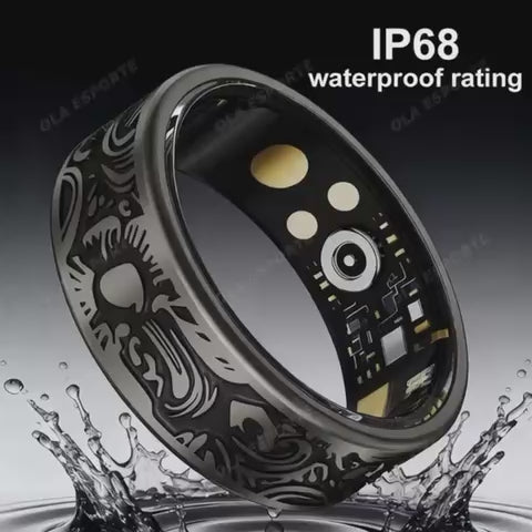 Smart Ring Health Tracker – Sleep Monitor, Heart Rate & Fitness Ring 